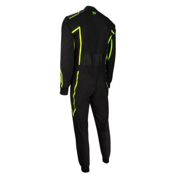 Kart-Overall IMOLA RS2 schwarz/gelb Gr. XS